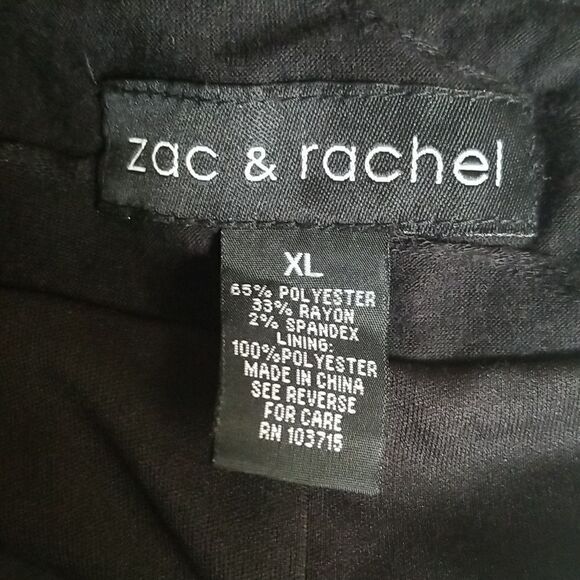 Zac & Rachel Black Skirt.     Sc04 - Picture 3 of 3